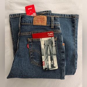 RARE NWT 2002 Vintage Levi’s 517 Stretch Flare Jeans - Girls 14 (XS)/Petite 0
